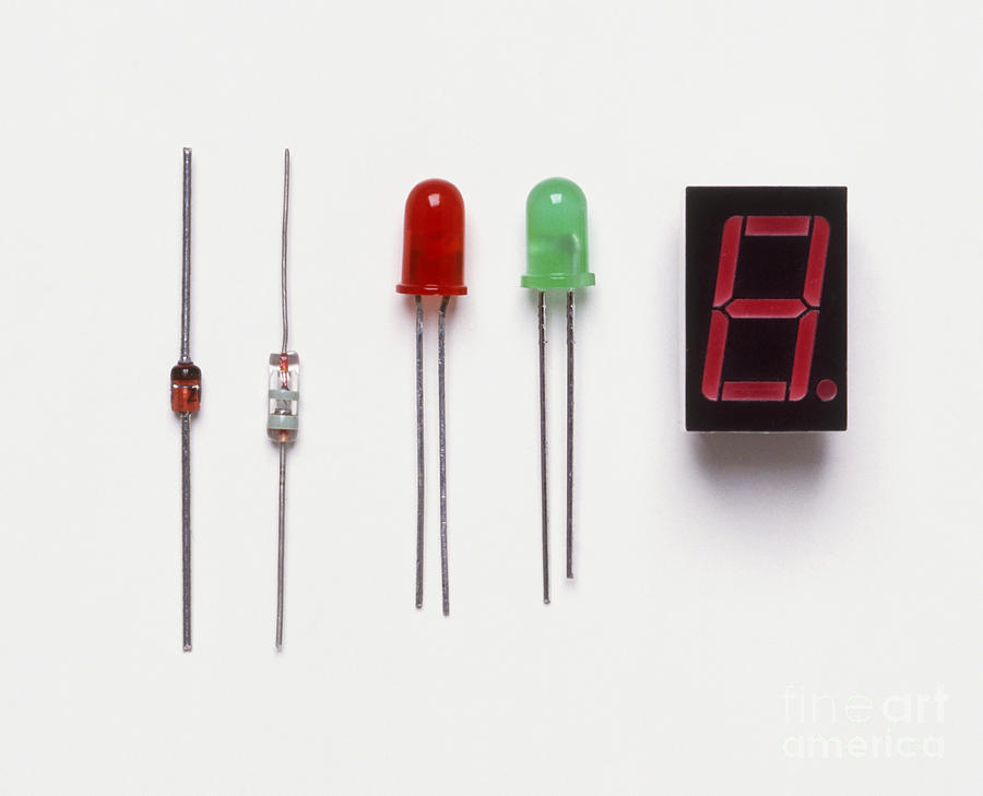Still Life Photograph - Diodes by Tim Ridley / Dorling Kindersley