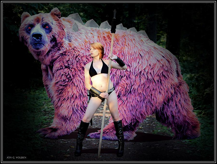 Dire Bear Photograph by Jon Volden