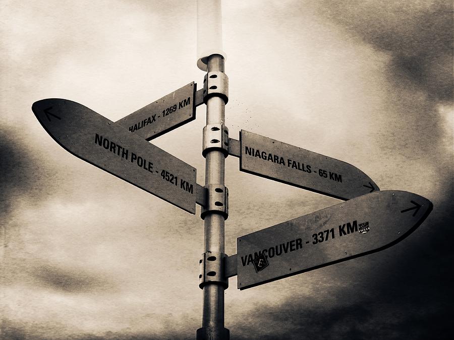 Directions Photograph by Zinvolle Art