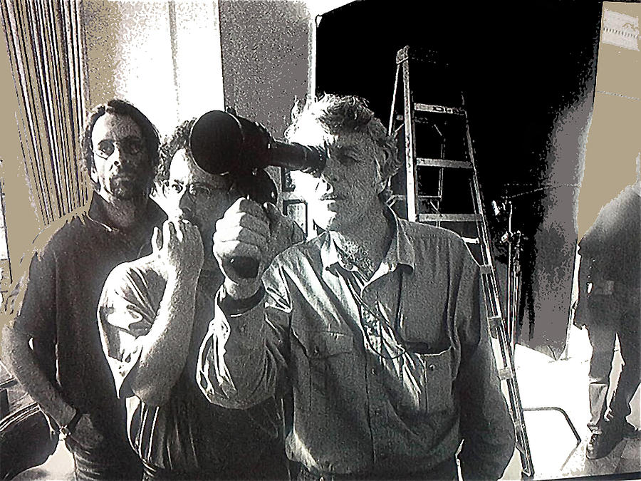 Directors Joel and Ethan Coen cinematographer Roger Deakins unknown date or location  Photograph by David Lee Guss