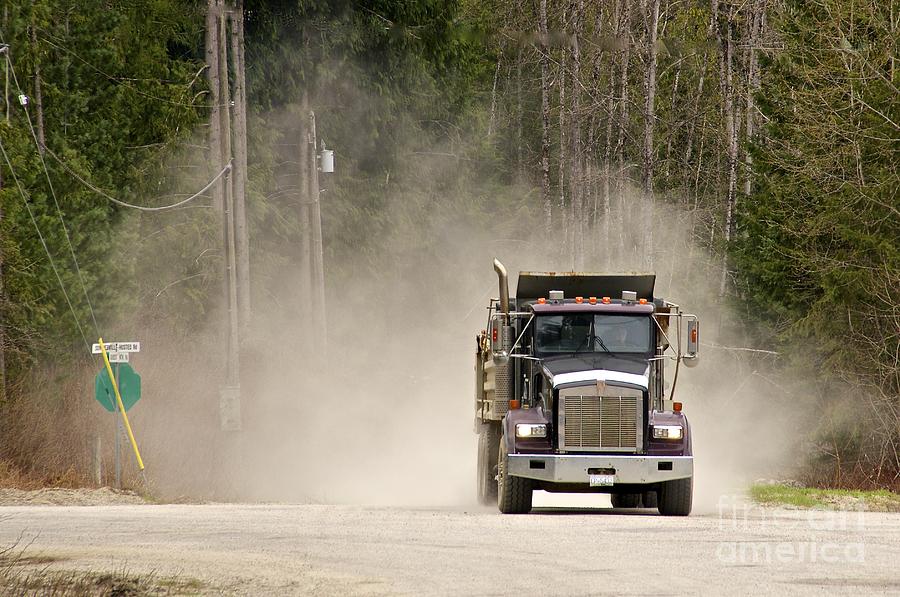 Dirt Road Trucker Photograph by Sean Griffin