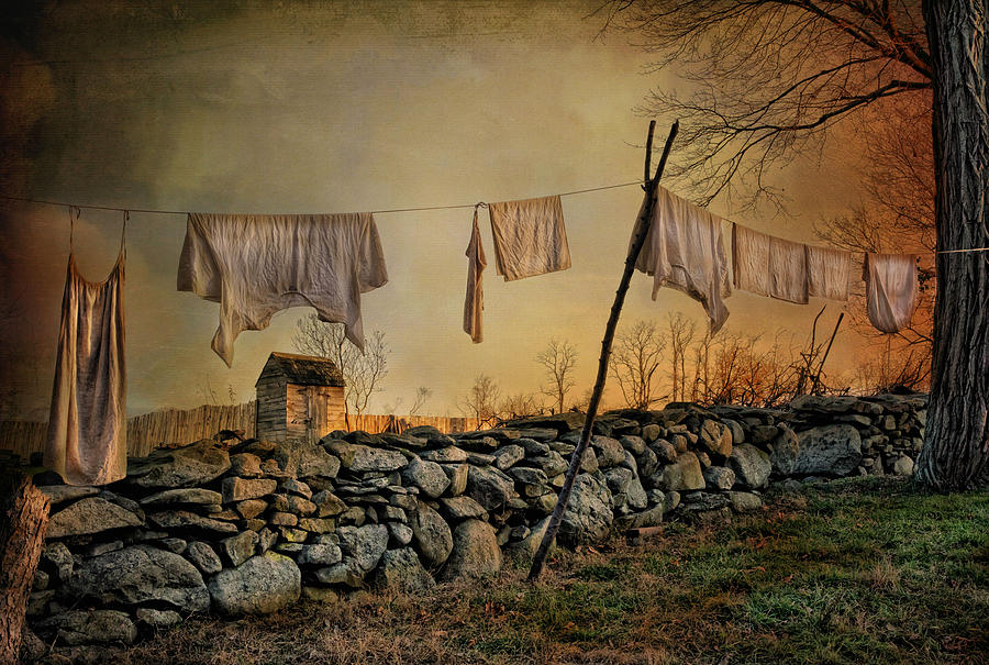 Linen on the Line Photograph by Robin-Lee Vieira