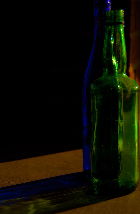 Discarded Bottles 2 Photograph by Mark Alder