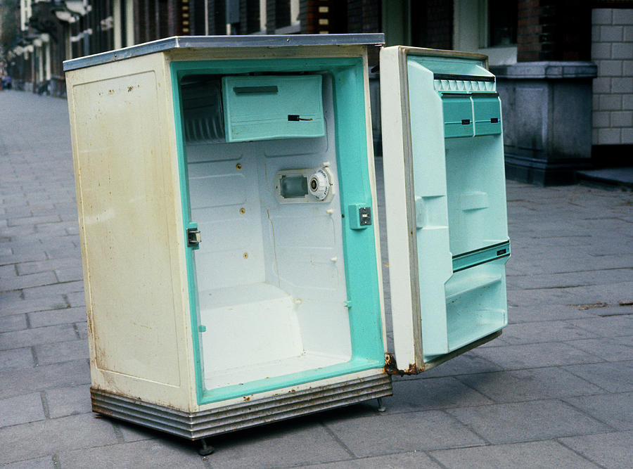 Discarded Refrigerator Photograph by Science Photo Library Discarded Refrigerator Photograph by Science Photo Library