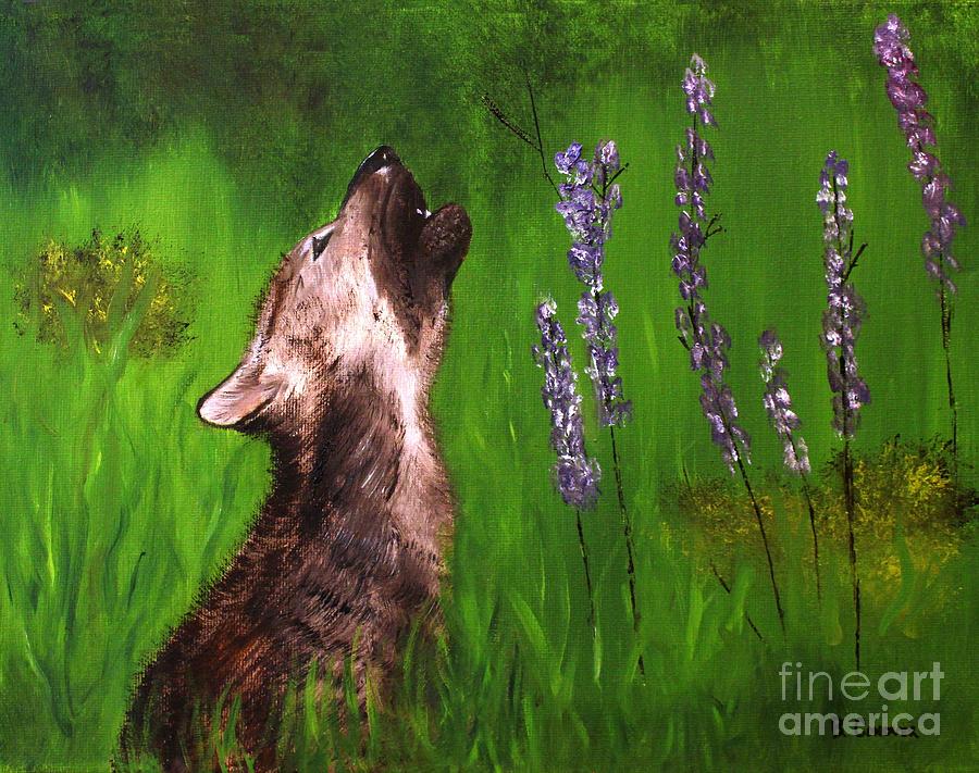 Nature Painting - Discovering His Voice by Bev Conover