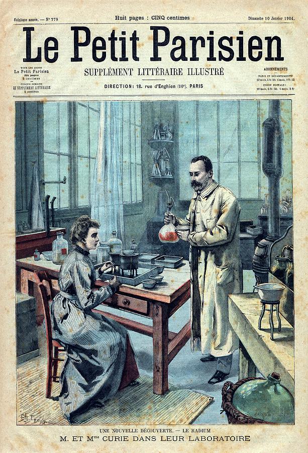Discovery Of Radium By The Curies Photograph by National Library Of Medicine
