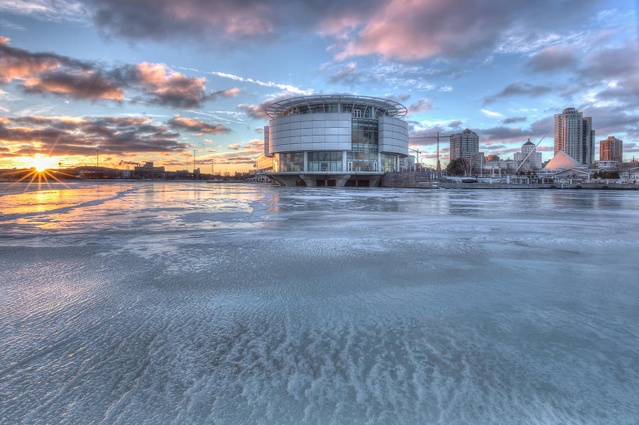 Discovery World On Ice Photograph by Paul Schultz