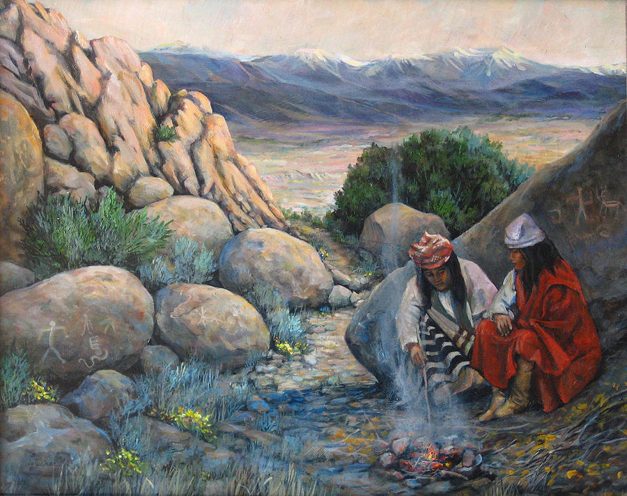 Discussion Painting by Donna Tucker