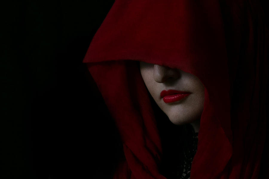 Disguised in Red Photograph by Elvira Pinkhas