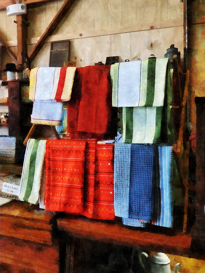 Dish Cloths For Sale Photograph by Susan Savad