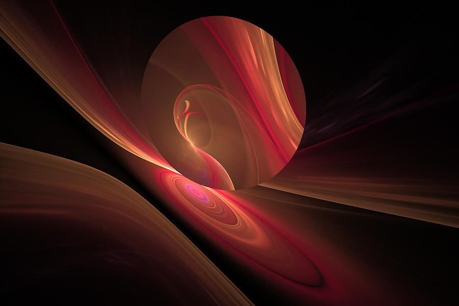 Disk Swirls Digital Art by Gary Blackman