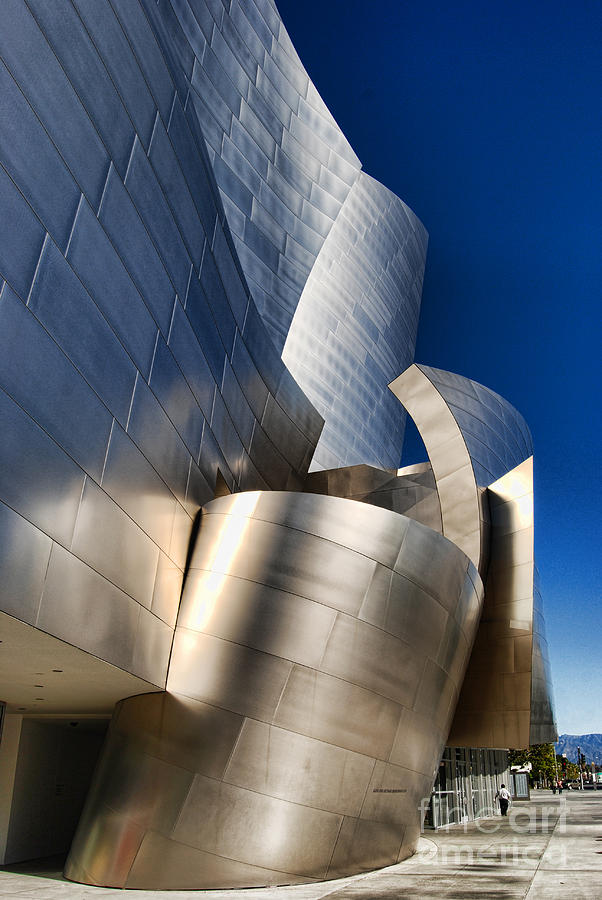 Disney Concert Hall Photograph by Norma Warden