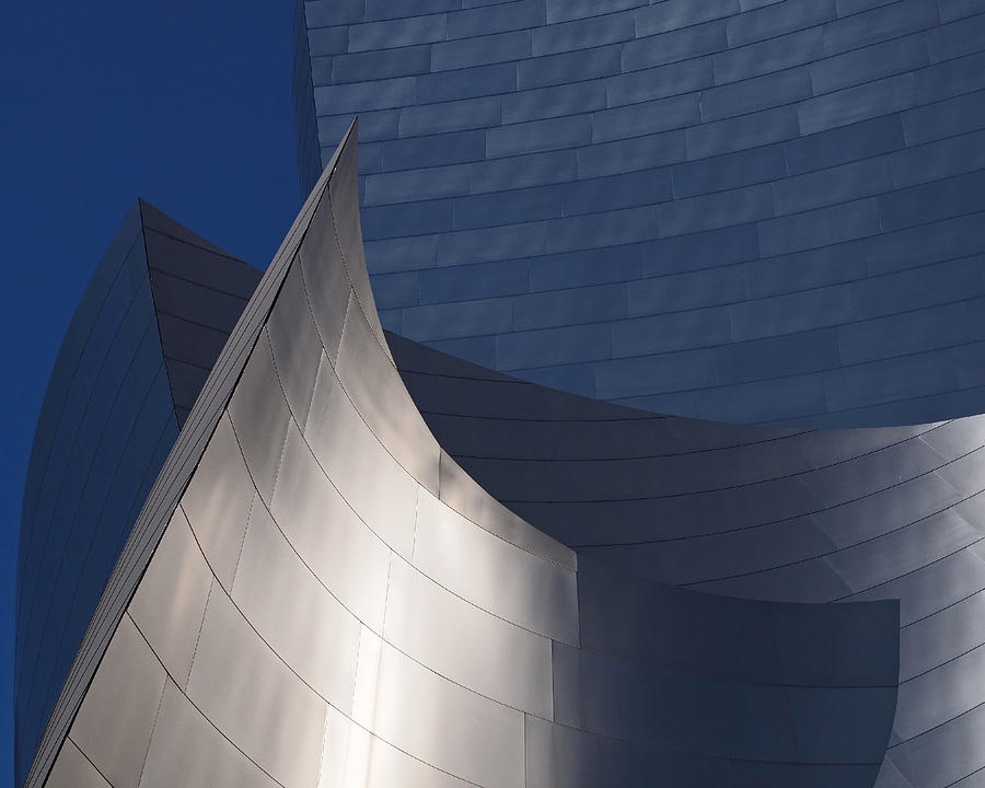 Abstract Photograph - Disney Hall Abstract by Rona Black