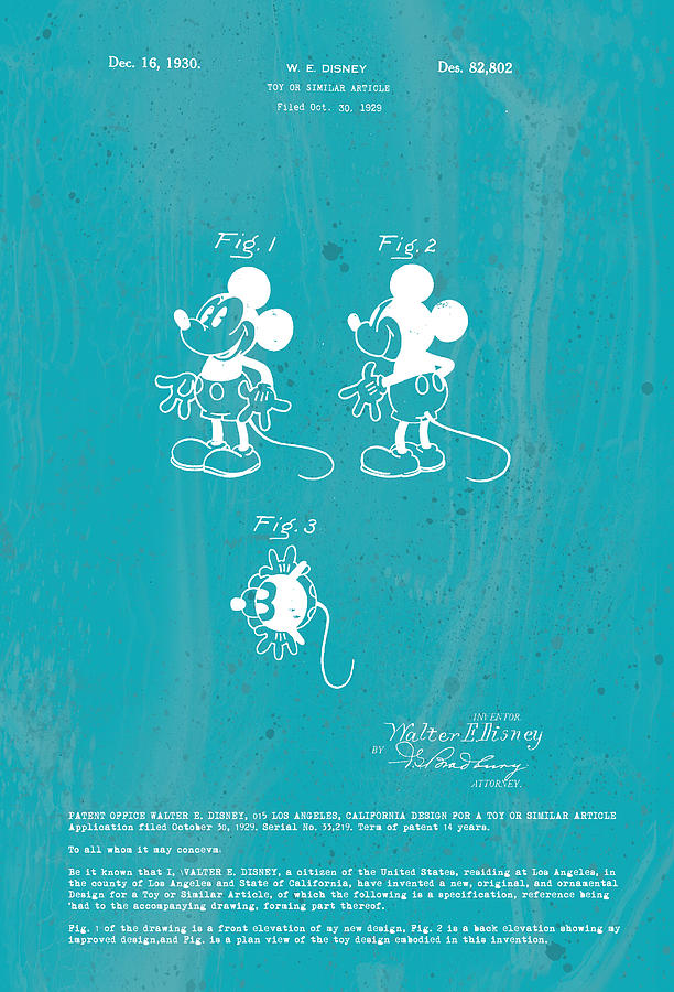 Disney Mickey Mouse Digital Art by Marlene Watson