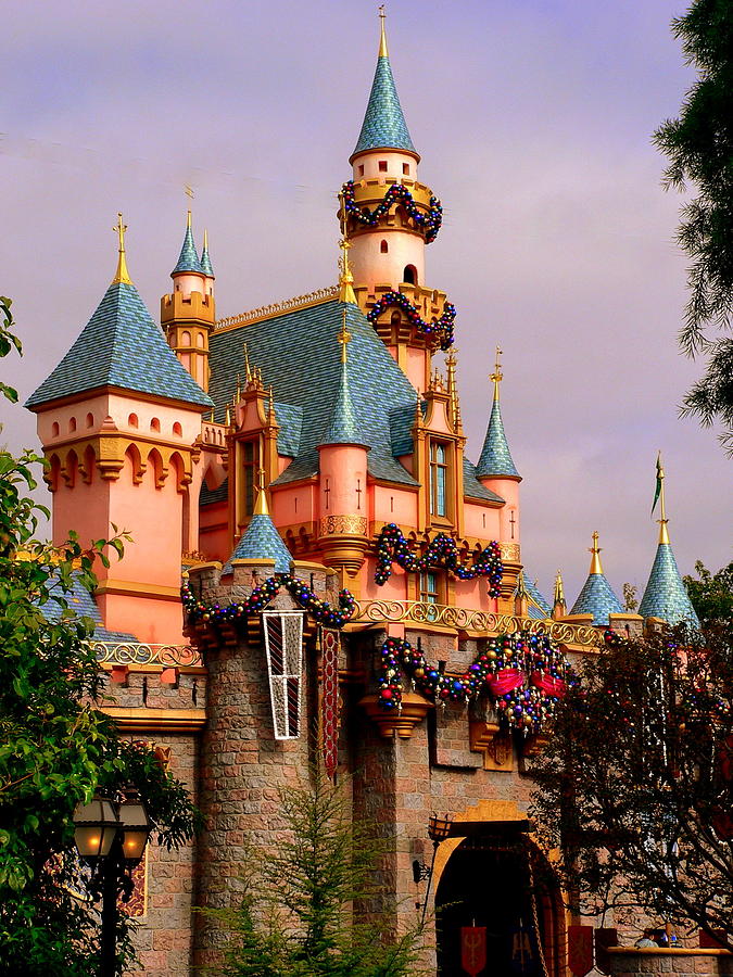 Disneyland Sleeping Beauty Castle Photograph by Jeff Lowe