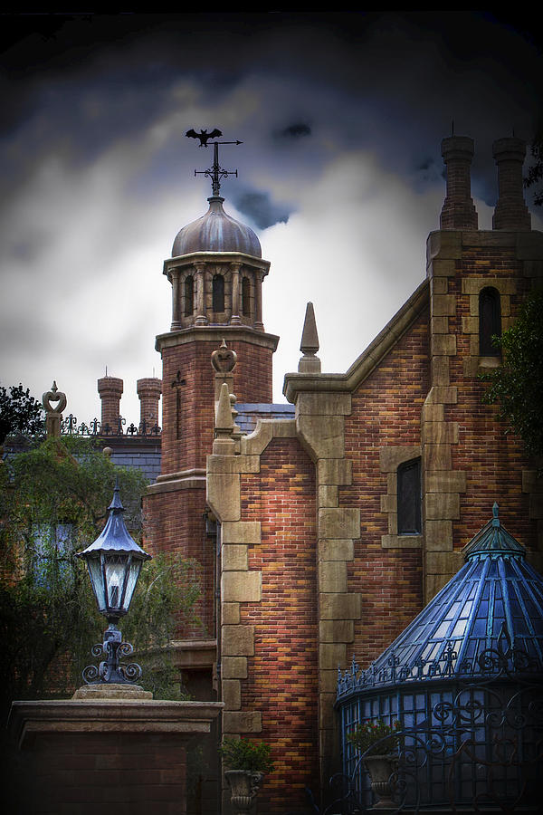 Disneys Haunted Mansion Photograph by Mark Andrew Thomas
