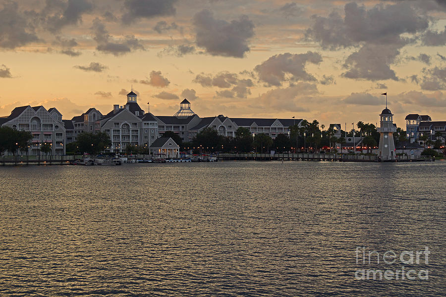 Disneys Yacht Club Resort Photograph by AK Photography