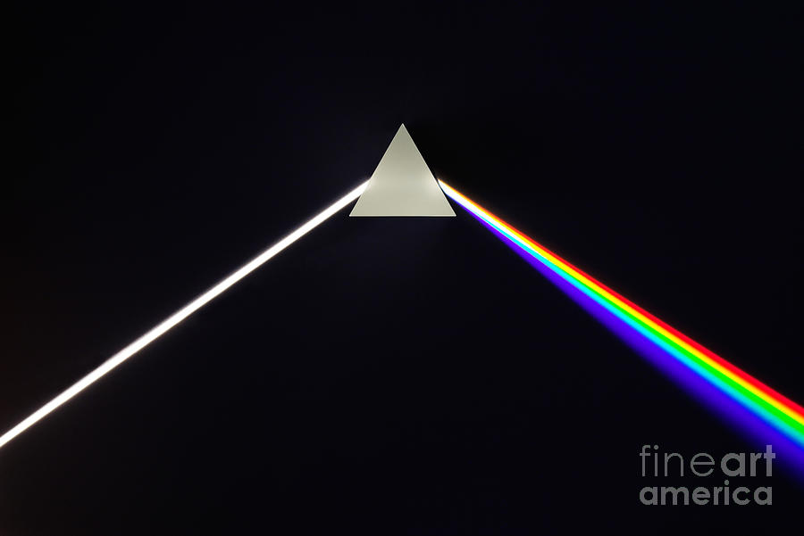 Dispersion Of White Light Photograph by GIPhotoStock