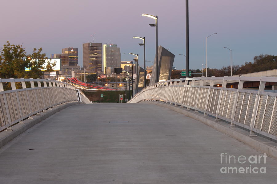 Disraeli Pedestrian Bridge Photo 3 Photograph by Stephen Thomas