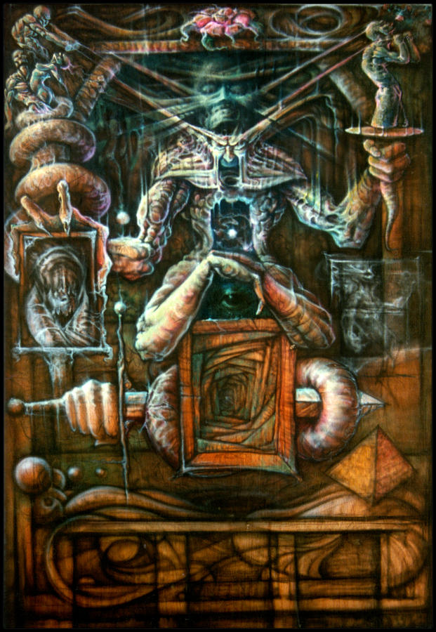 Fantasy Painting - Dissection Six by David Bollt