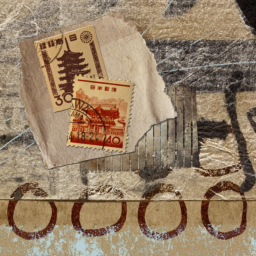 Stamp Photograph - Distance by Carol Leigh
