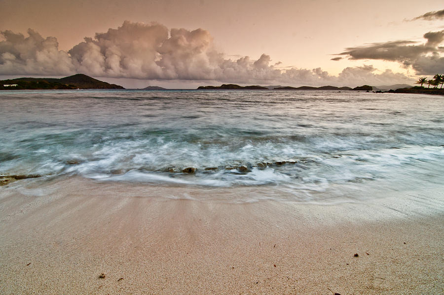 Distant Island Sunrise Photograph by Patrick Kennedy - Fine Art America