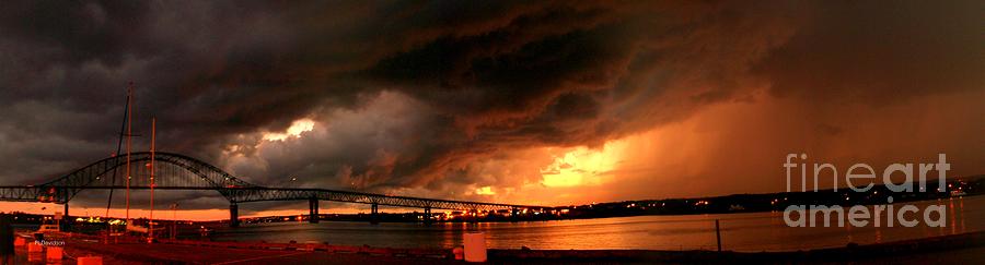Distant Storm Photograph by Pat Davidson
