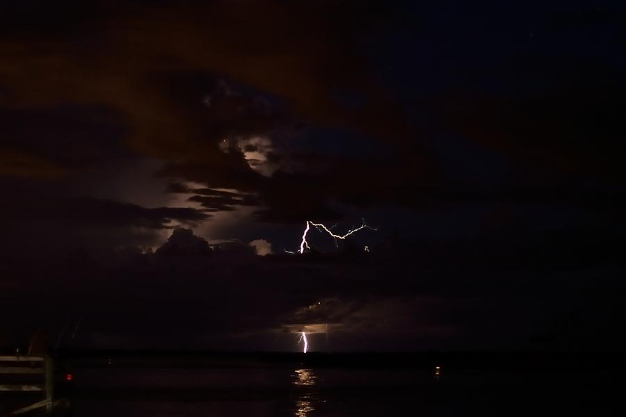 Distant Storm Photograph by Richard Zentner