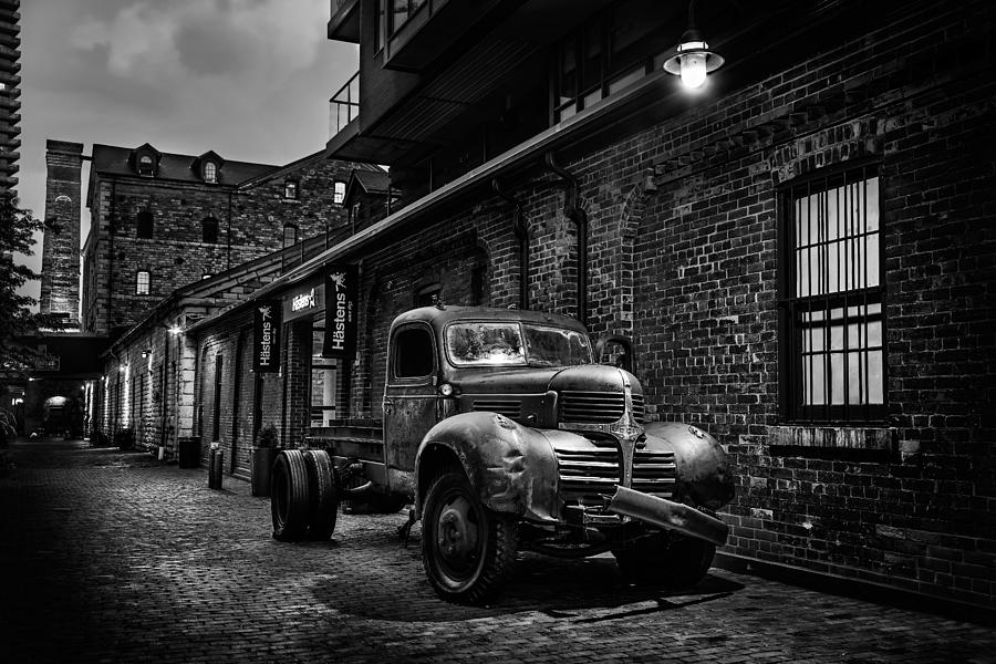 Distillery District Toronto Mono Photograph by Ian Good