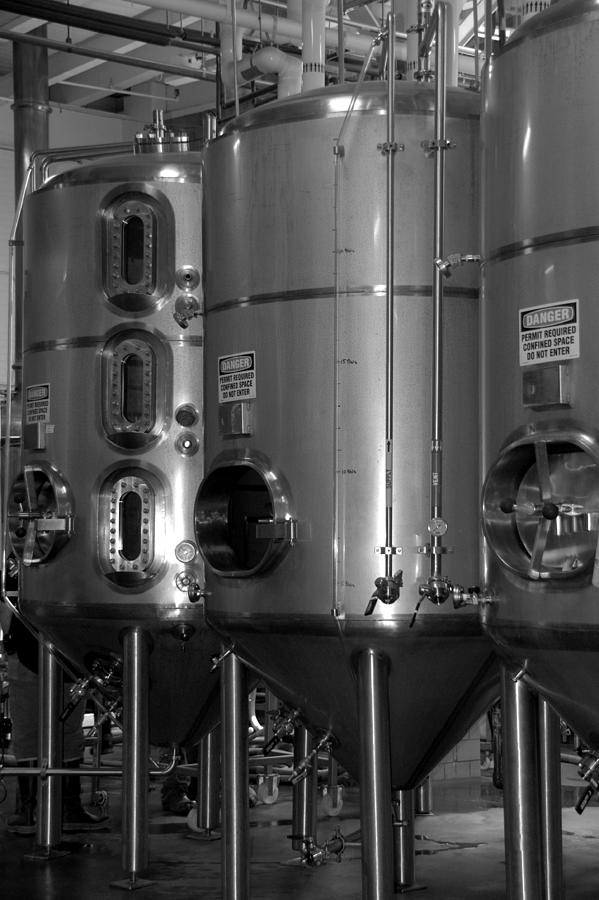 Distillery in Black and White Photograph by Caroline Stella