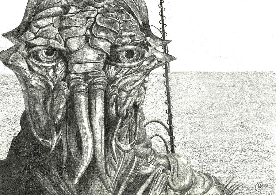 District 9 Drawing by Kate Black