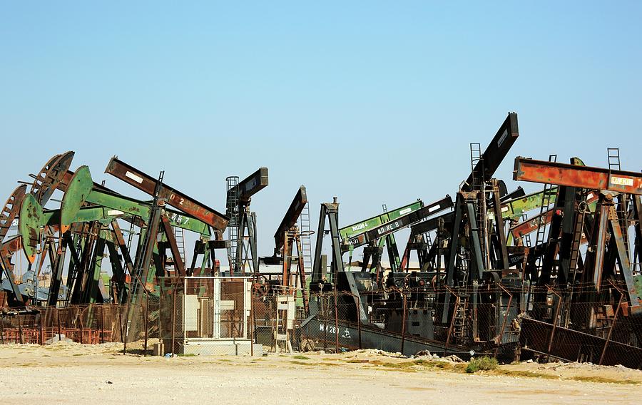 Disused Oil Pumps Photograph by Bildagentur-online/tschanz-hofmann
