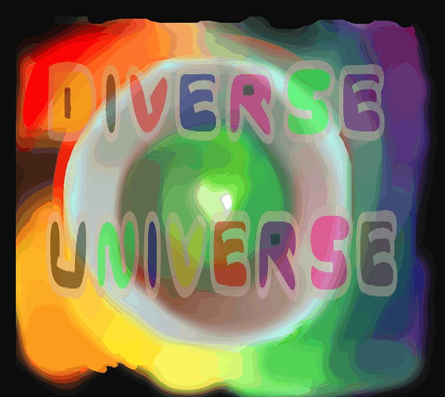 Diverse Painting - Diverse Universe by Pharris Art