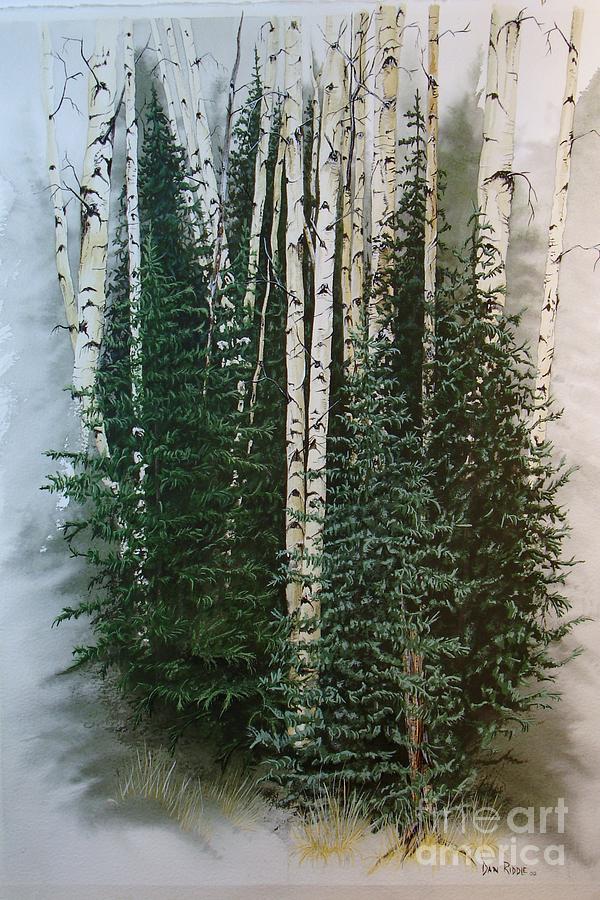 Diversitree Painting by Dan Riddle - Fine Art America