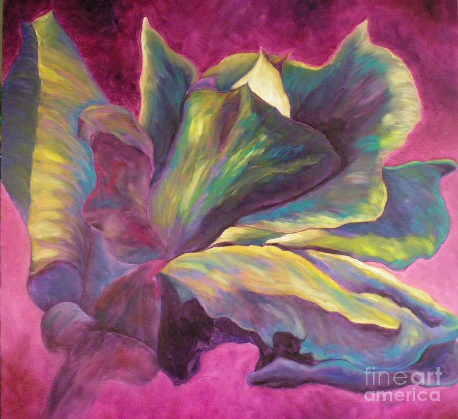 Vivid Color Painting - Divine Jewel by Judy Jewel