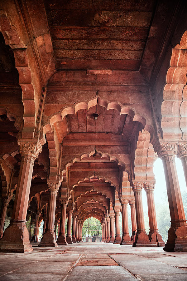 Diwan-i-Am at the Red Fort in Delhi, India Photograph by Powerofforever
