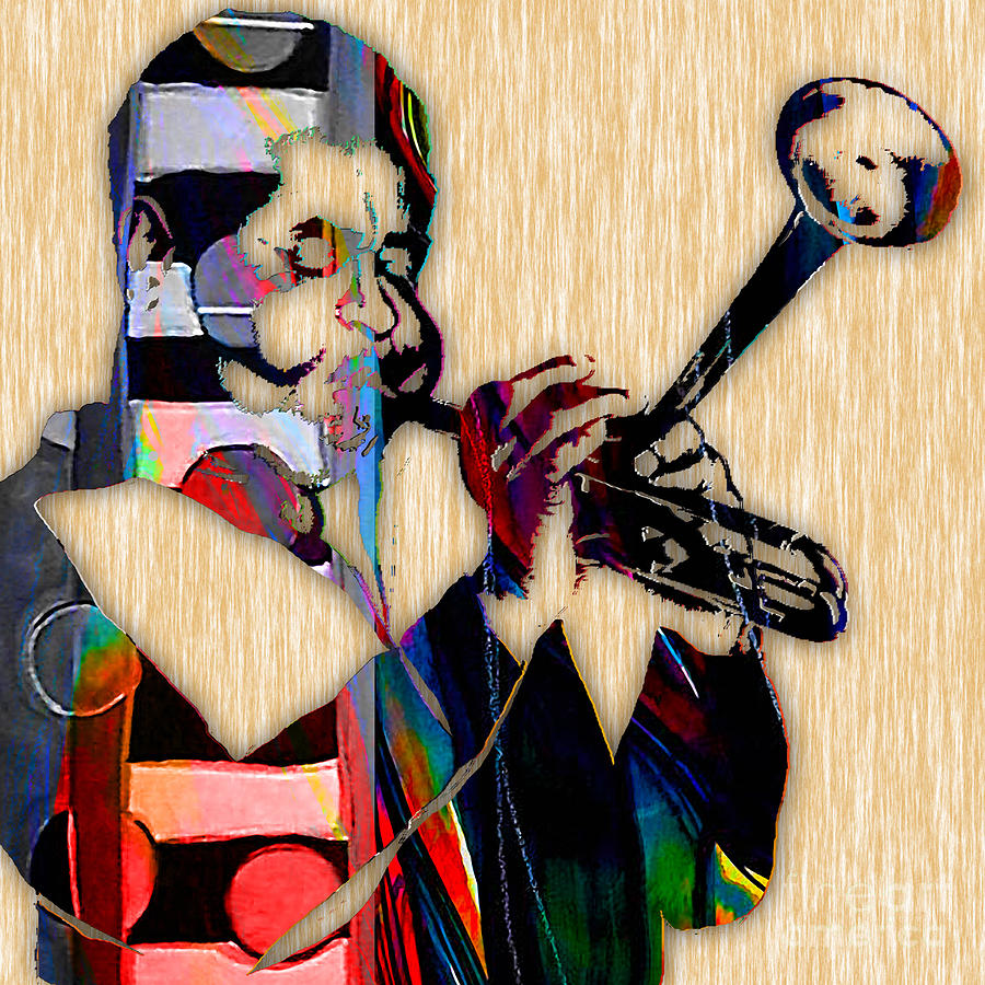 Jazz Mixed Media - Dizzy Gillespie Collection by Marvin Blaine