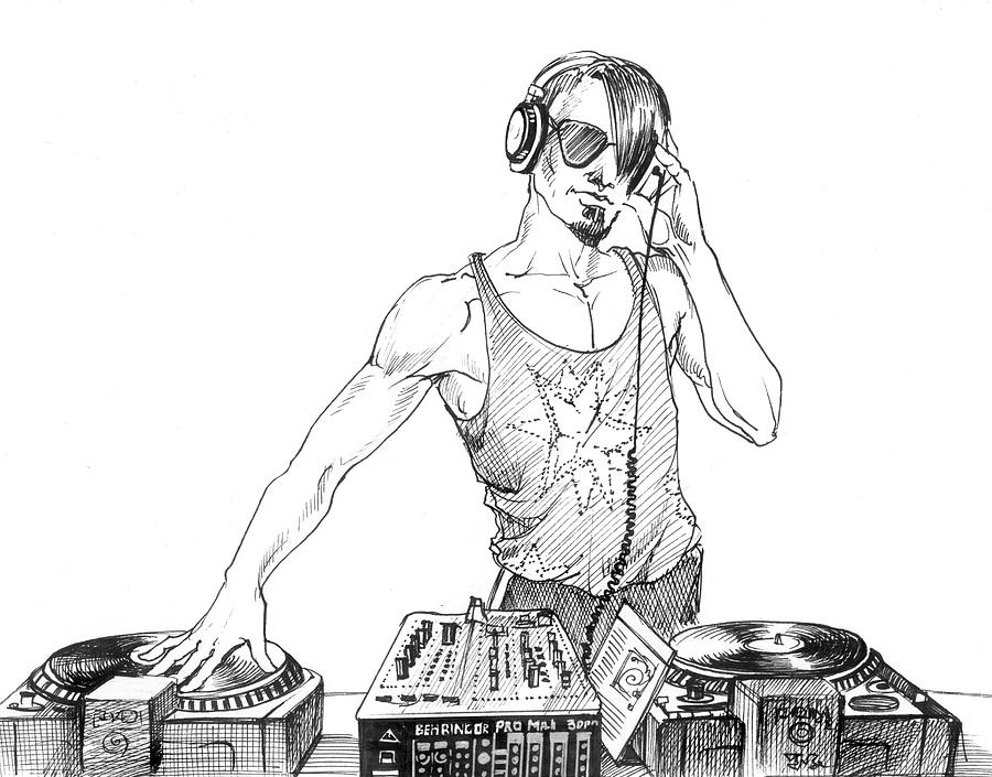 DJ by Liuba Tereshko.