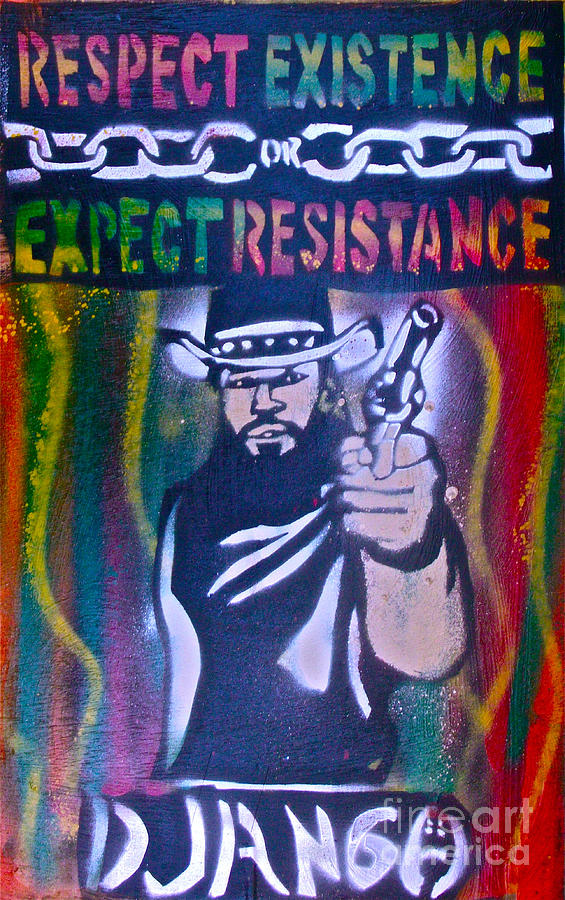 Django Rasta Resistance Painting By Tony B Conscious - Fine Art America