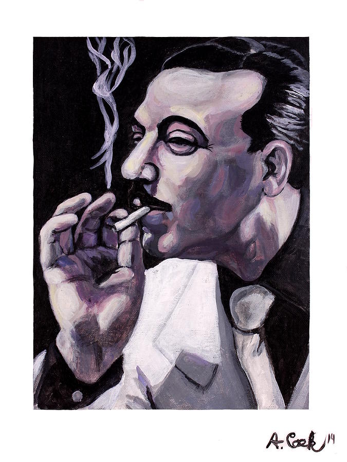 Django Reinhardt Painting by Adam B Cook - Fine Art America