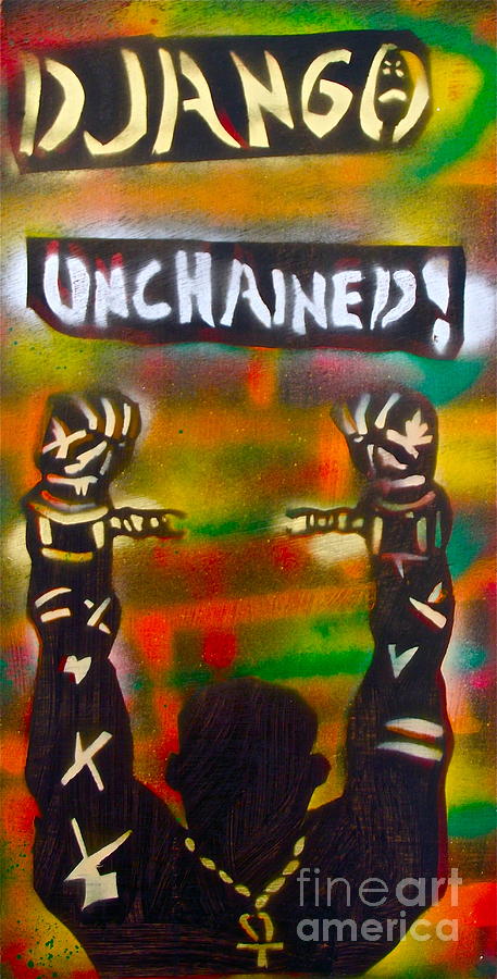 Jamie Foxx Painting - Django Unchained by Tony B Conscious
