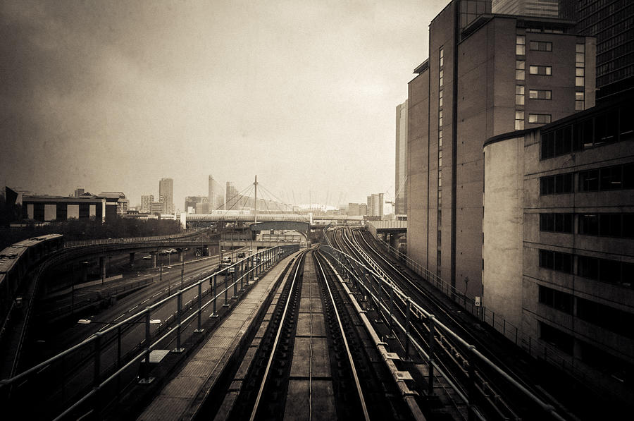Dlr Ride To Deptford Photograph