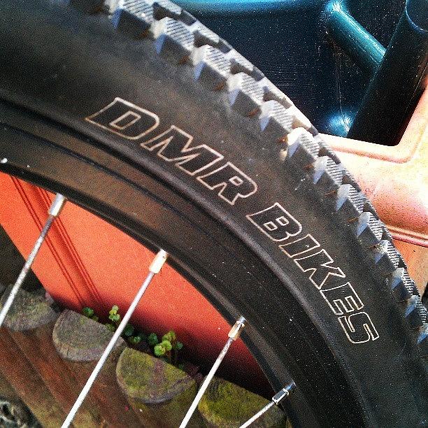 Wheel Photograph - #dmrbikes #dmr #bike #dh #downhill by Peter Dickinson