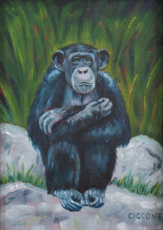 Do No Evil Painting by Jill Ciccone Pike
