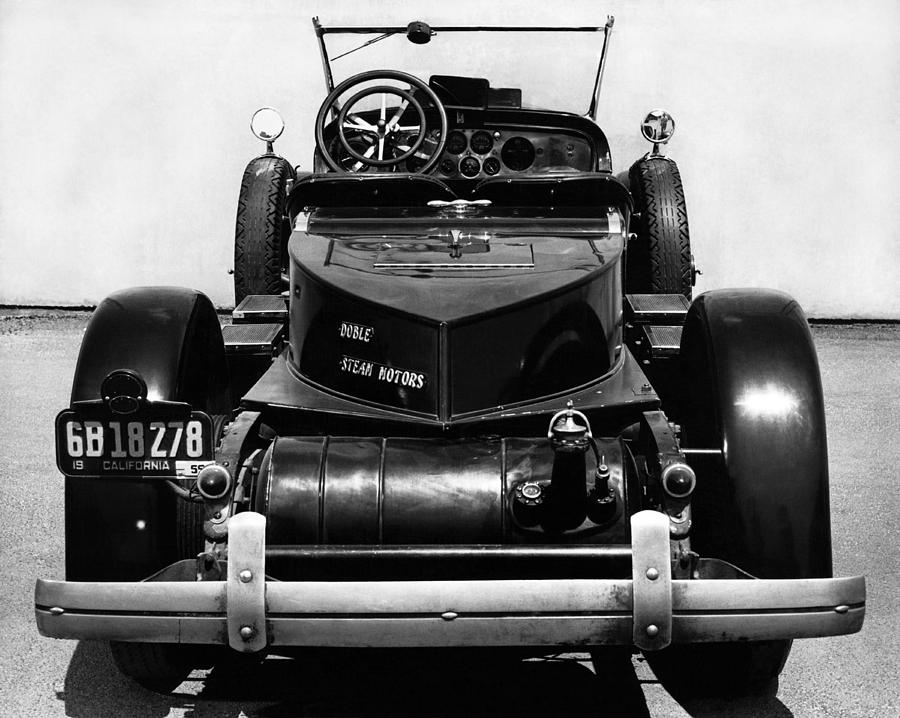 Doble Steam Car Photograph by Underwood Archives