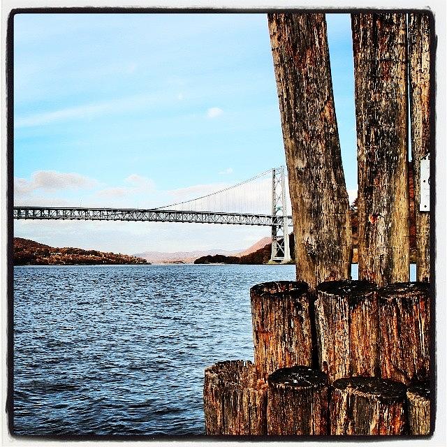 Bridge Photograph - #dock And #bridge by Antonio DeFeo