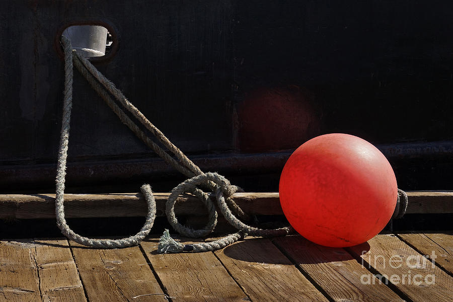 Dock Detail Photograph by Inge Riis McDonald