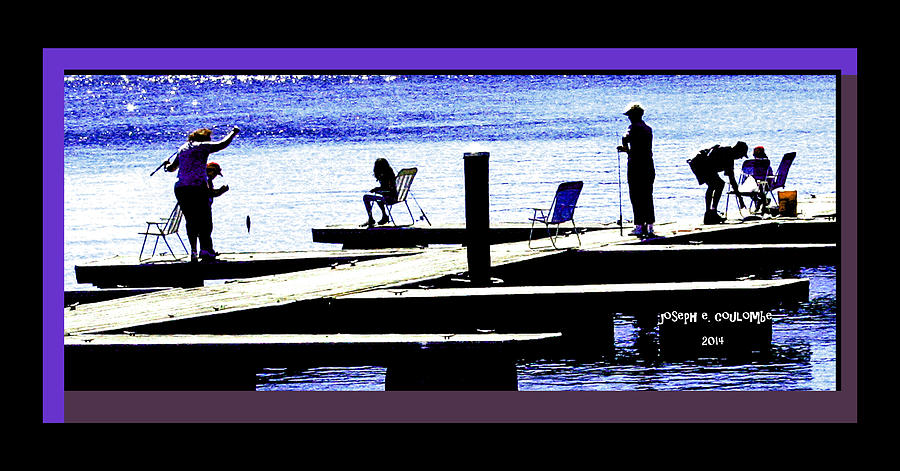 Dock Fishing Photograph by Joseph Coulombe