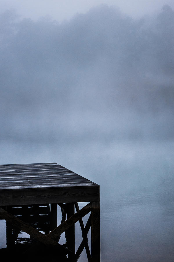Winter Photograph - Dock in Early Morning by Parker Cunningham