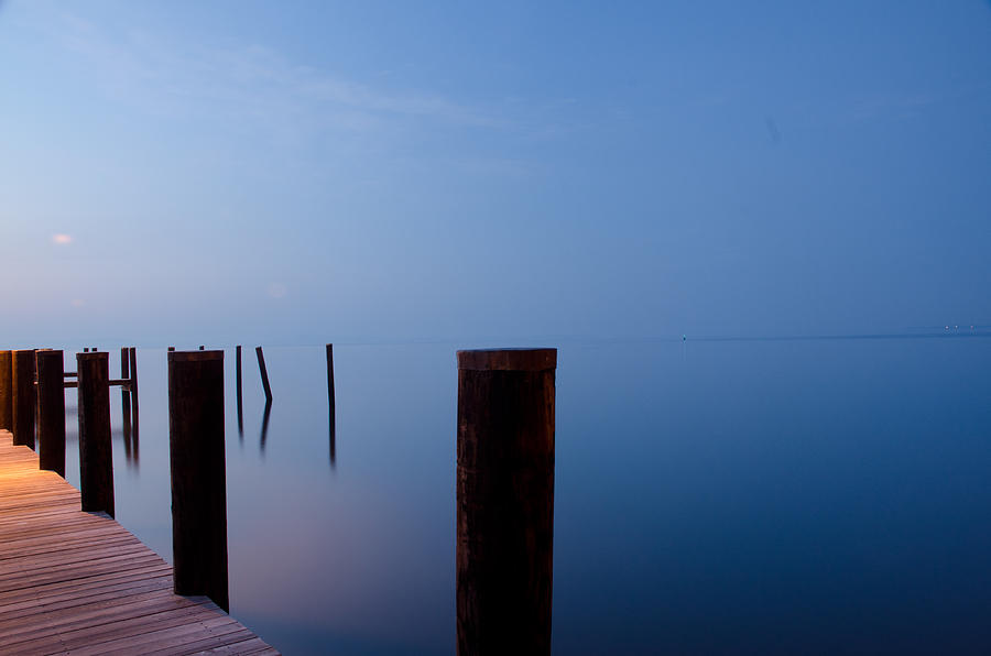 Dock of the Morning Photograph by Gary Wightman